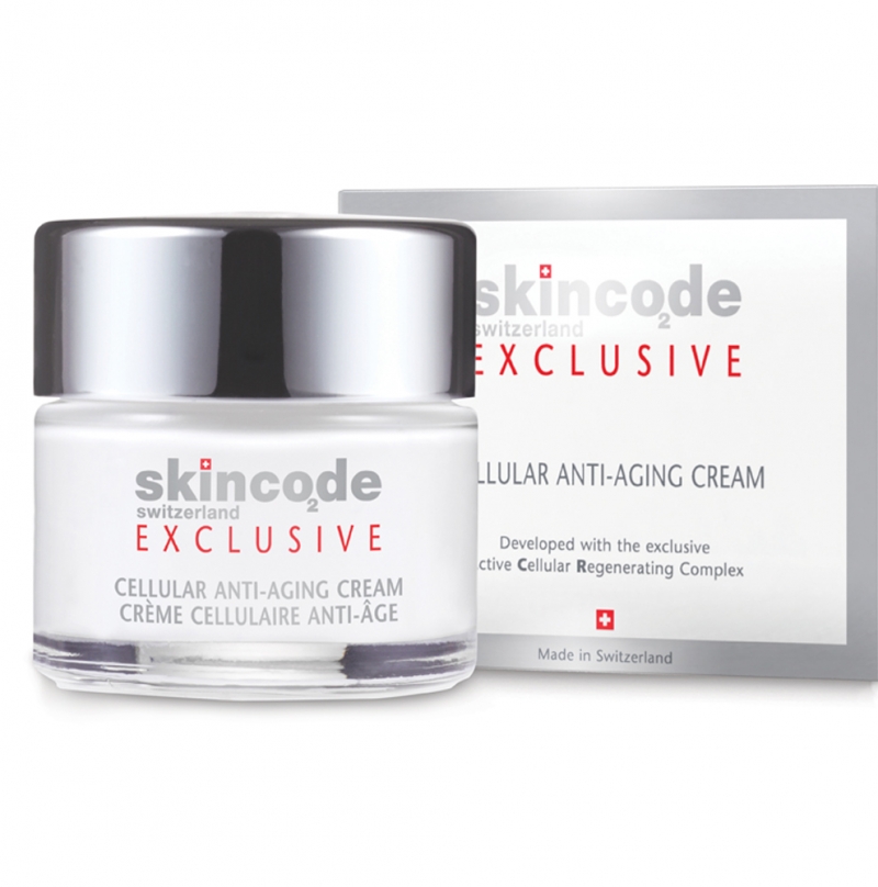 Kem chống lão hóa và xóa nhăn nâng cơ cấp tốc Skincode exclusive cellular anti aging cream